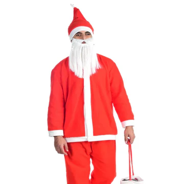Santa Beard Medium Pack of 12