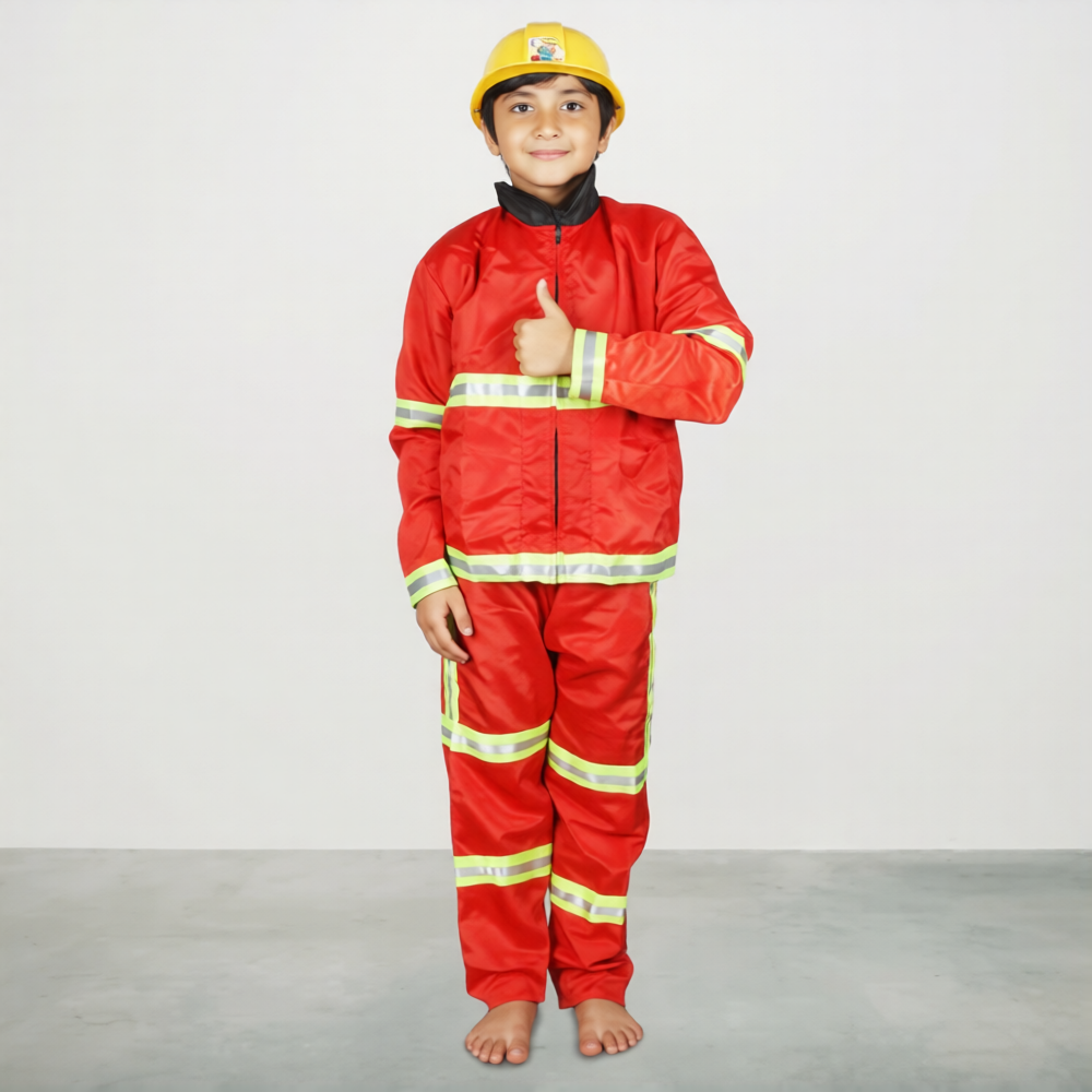 Fireman Dress Without Helmet