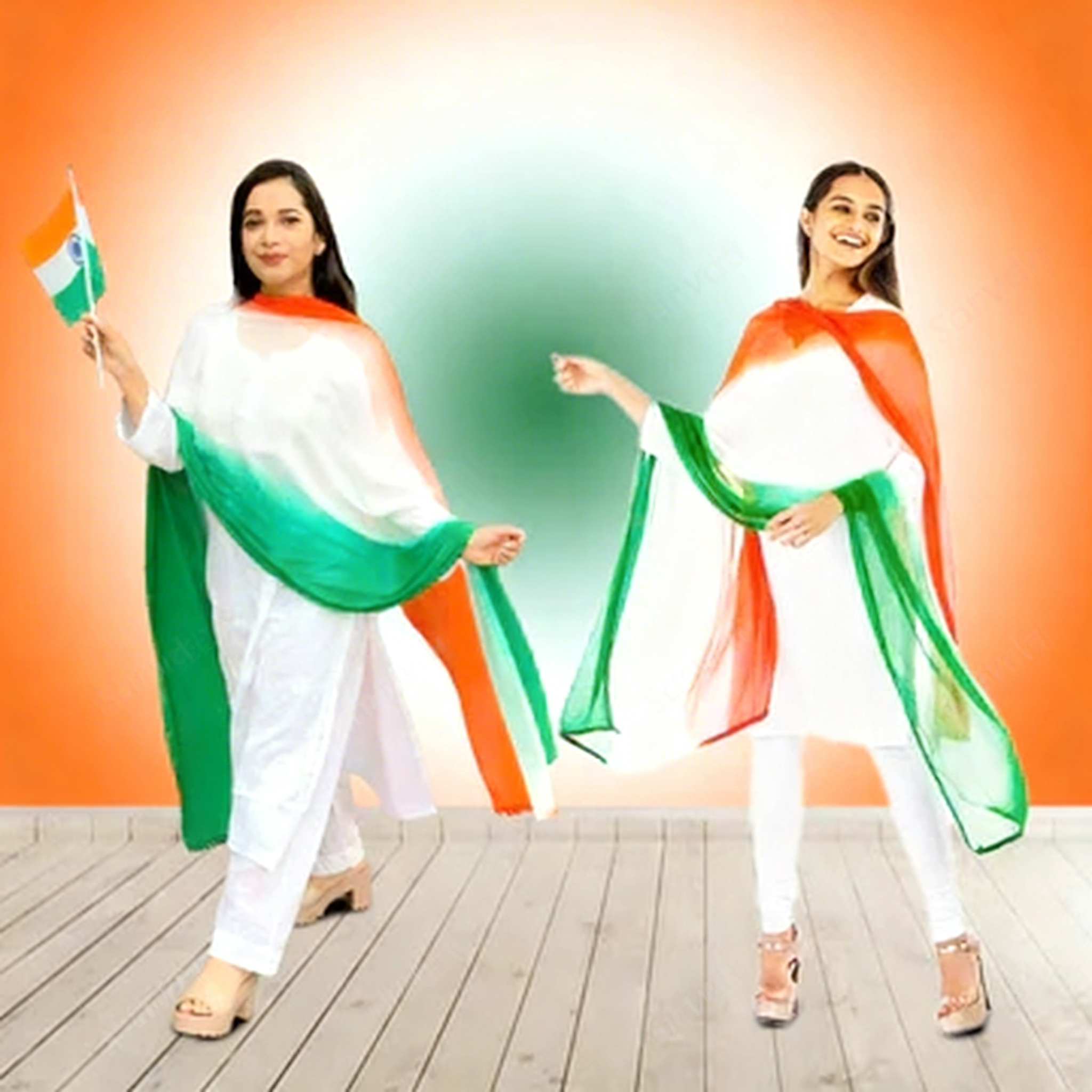 Tiranga Dupatta