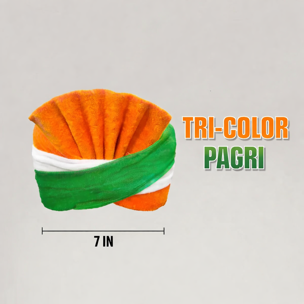 Tiranga Pagri (Tri‑Color)