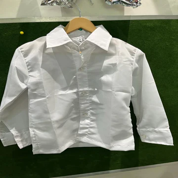White Plain Shirt - Chairman / Silk